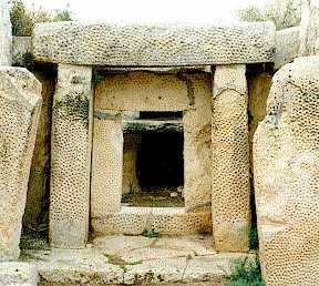 holy shrine of the Mnajdra temple