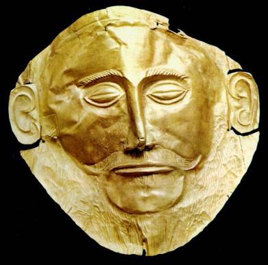 Die sogenannte Totenmaske des Agamemnon