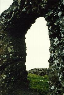 Well-preserved doorway