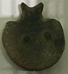 Round-shaped female idol from Thermi on Lesbos