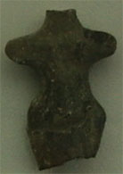 Prehistoric figurine of woman from Thermi on Lesbos